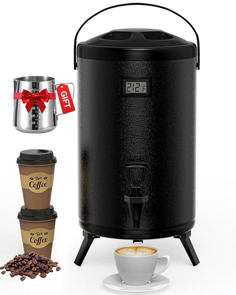 Hot drinks 保温器 2段 Amazon.com | Insulated Beverage Dispenser 2 Gallon, Hot